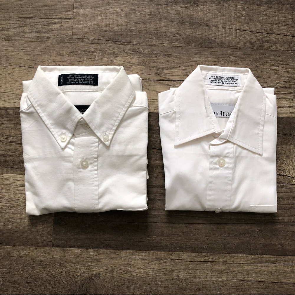 Boy’s Bundle White Dress Shirt Size Small / 8, Final Sale!!!